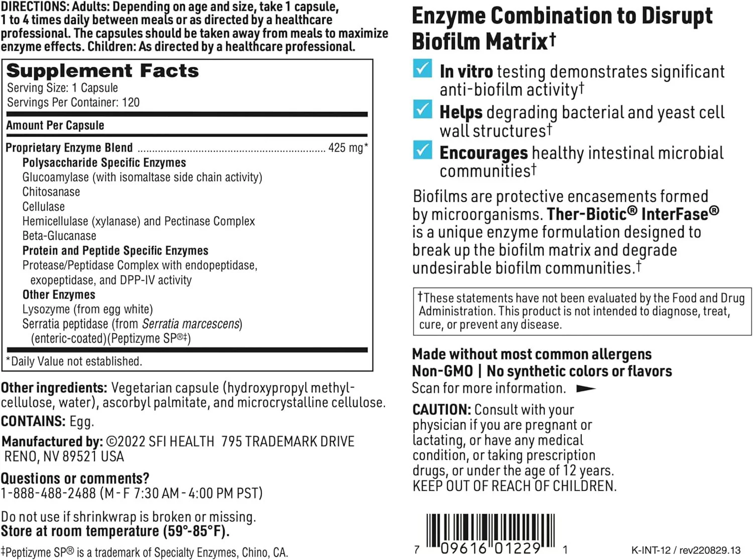 Ther-Biotic InterFase Veggie Caps - Image 7