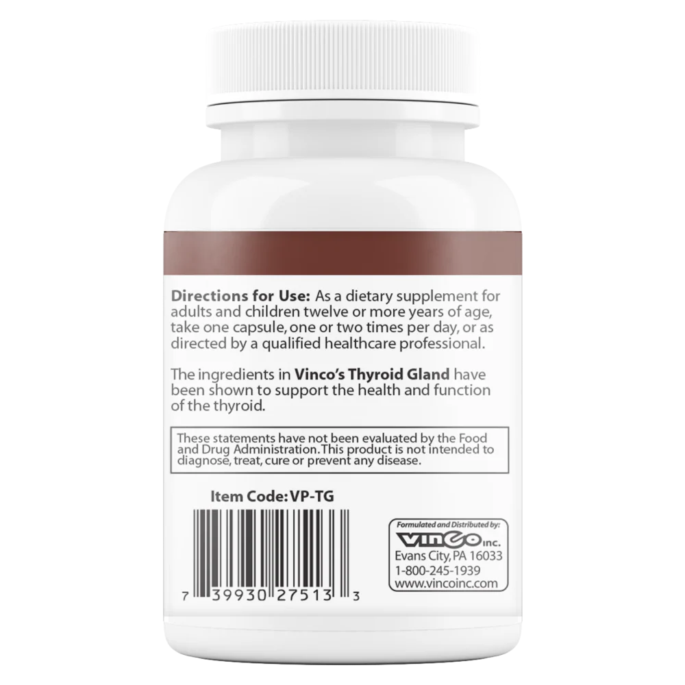 Thyroid Gland 60 Capsules - Image 2