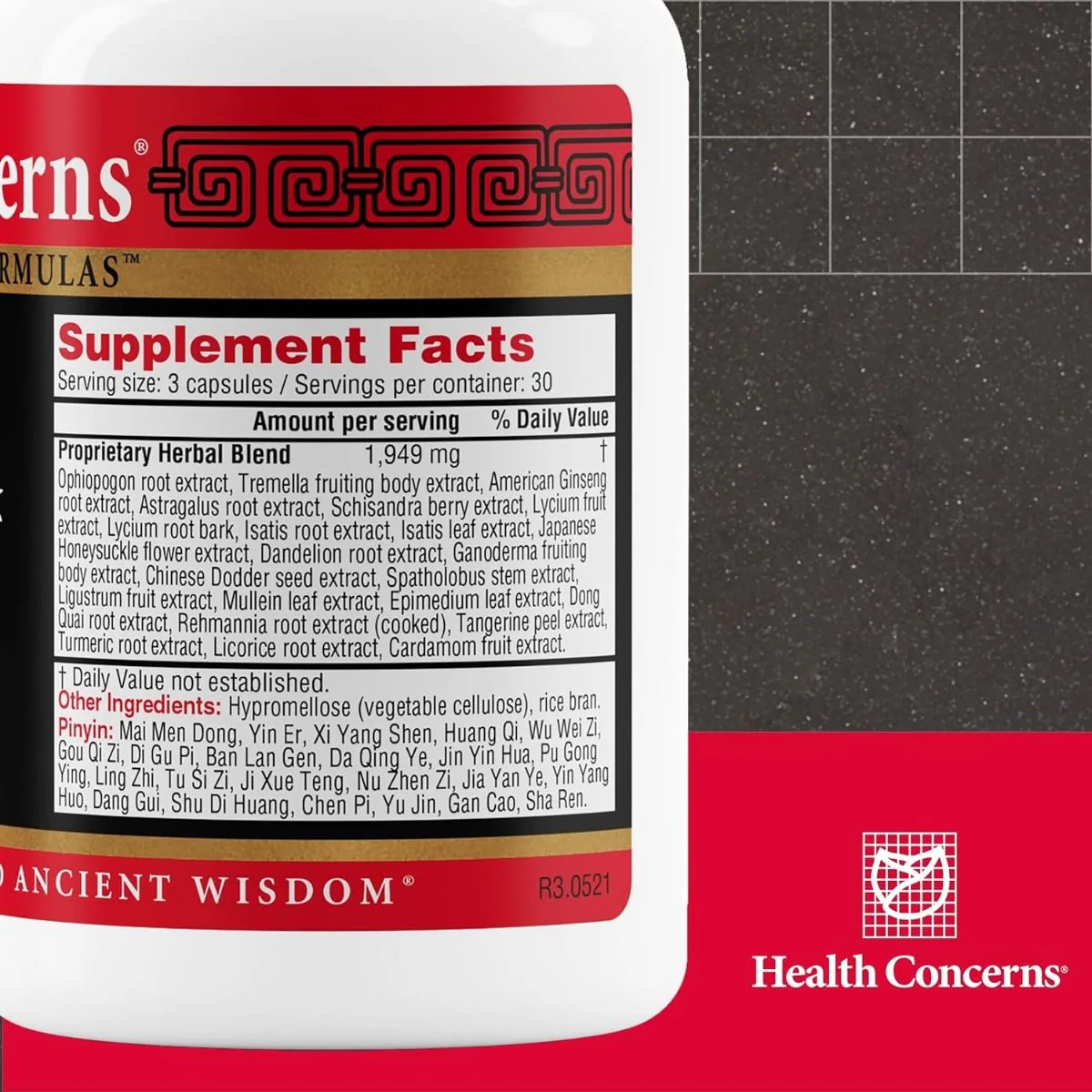 Tremella and American Ginseng 90 Capsules - Image 2
