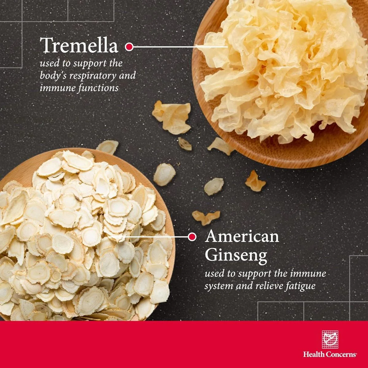 Tremella and American Ginseng 90 Capsules - Image 3