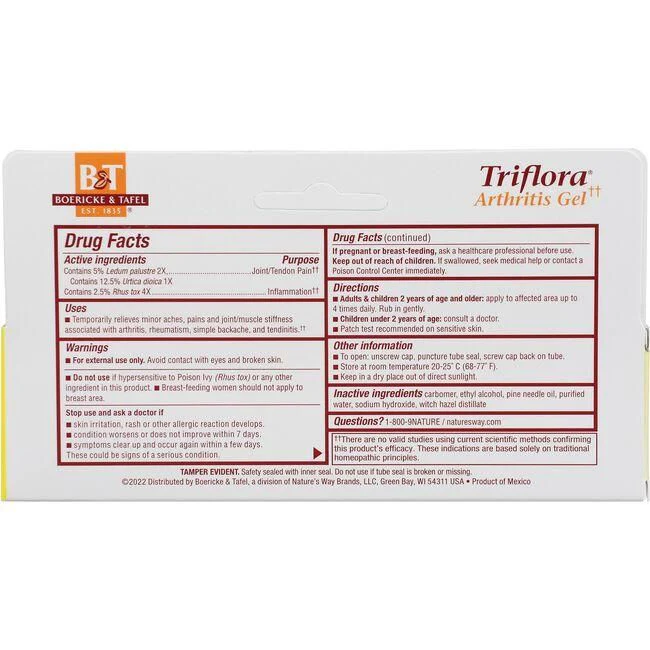 Triflora Analgesic Gel 2.75 Oz Gel - Image 4