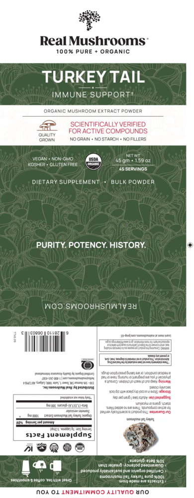 Turkey Tail Mushroom Extract Powder - Image 2