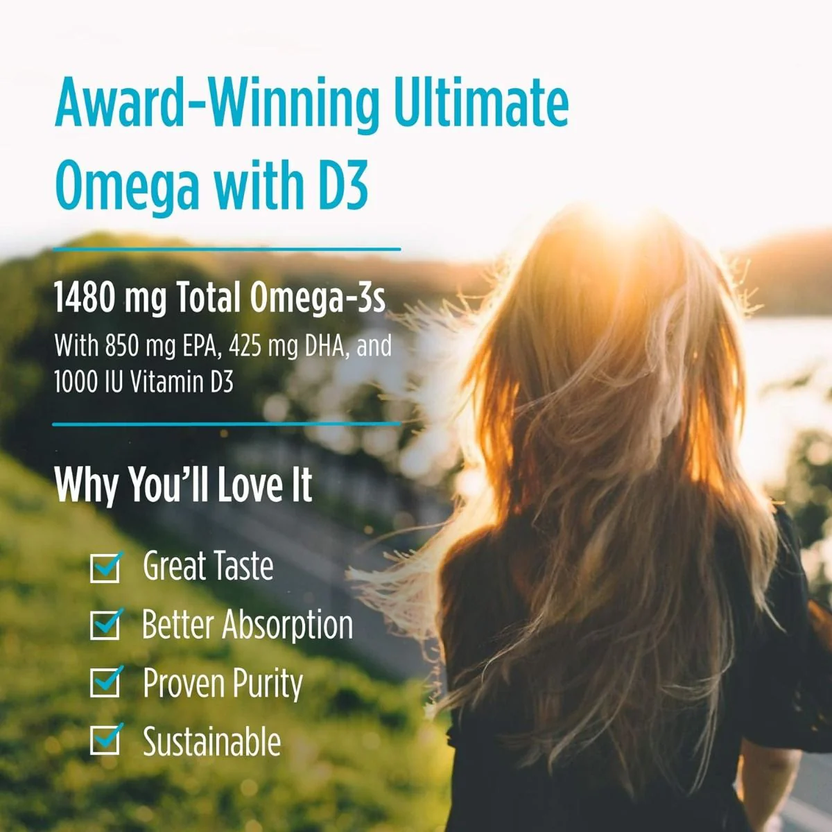 Ultimate Omega Xtra 60 Softgels Lemon - Image 6