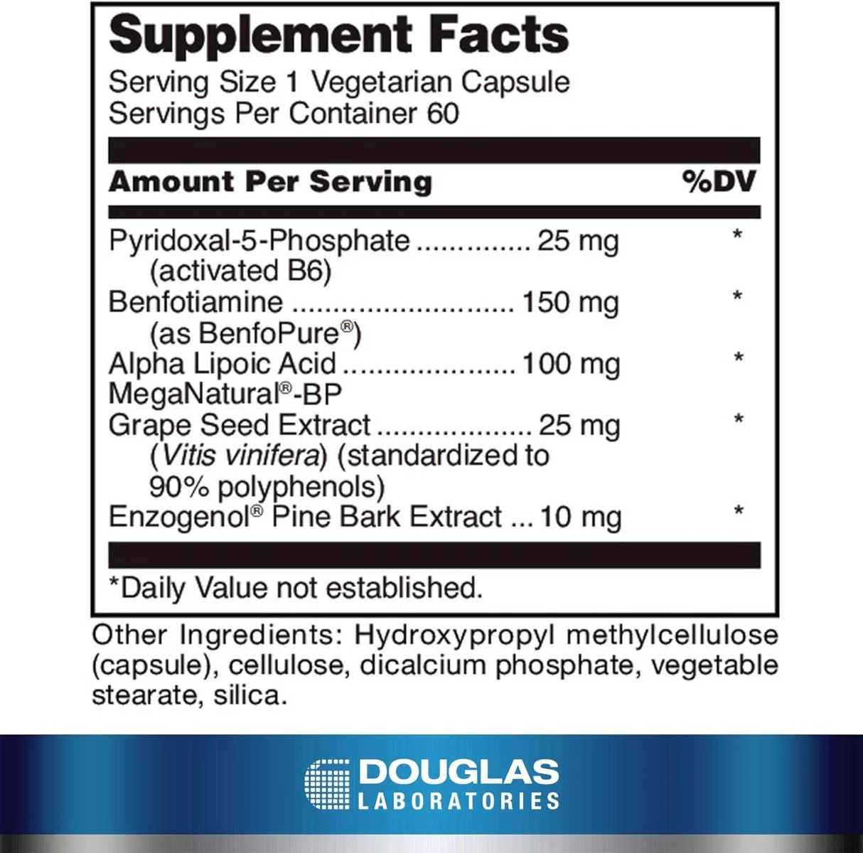 Ultra Benfotiamine 60 Veggie Caps - Image 2