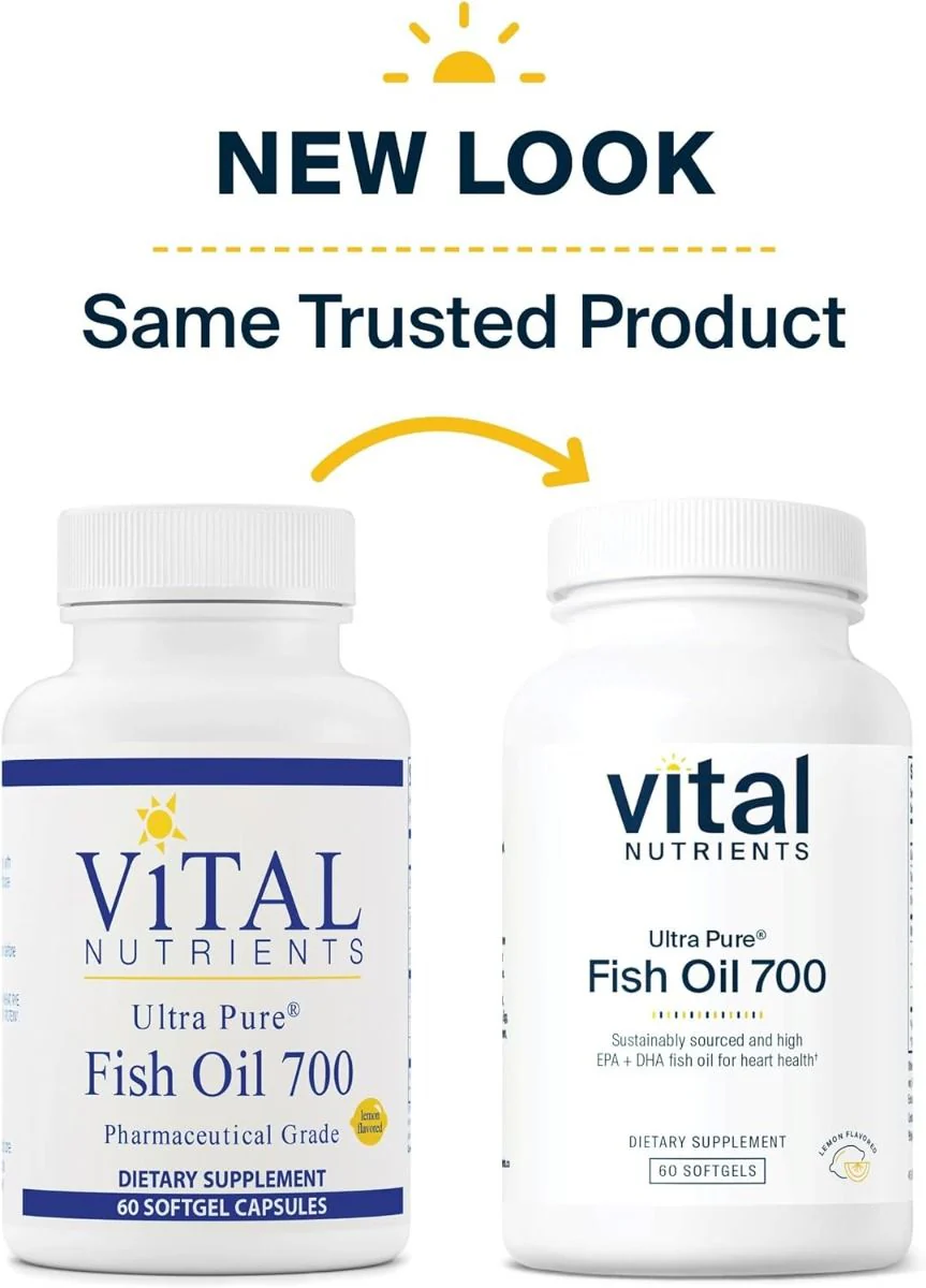 Ultra Pure Fish Oil 700 60 Softgels Lemon - Image 6