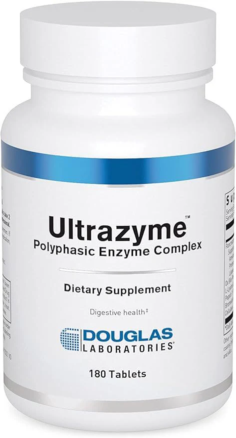 Ultrazyme Polyphasic Enzyme Complex 180 Tablets