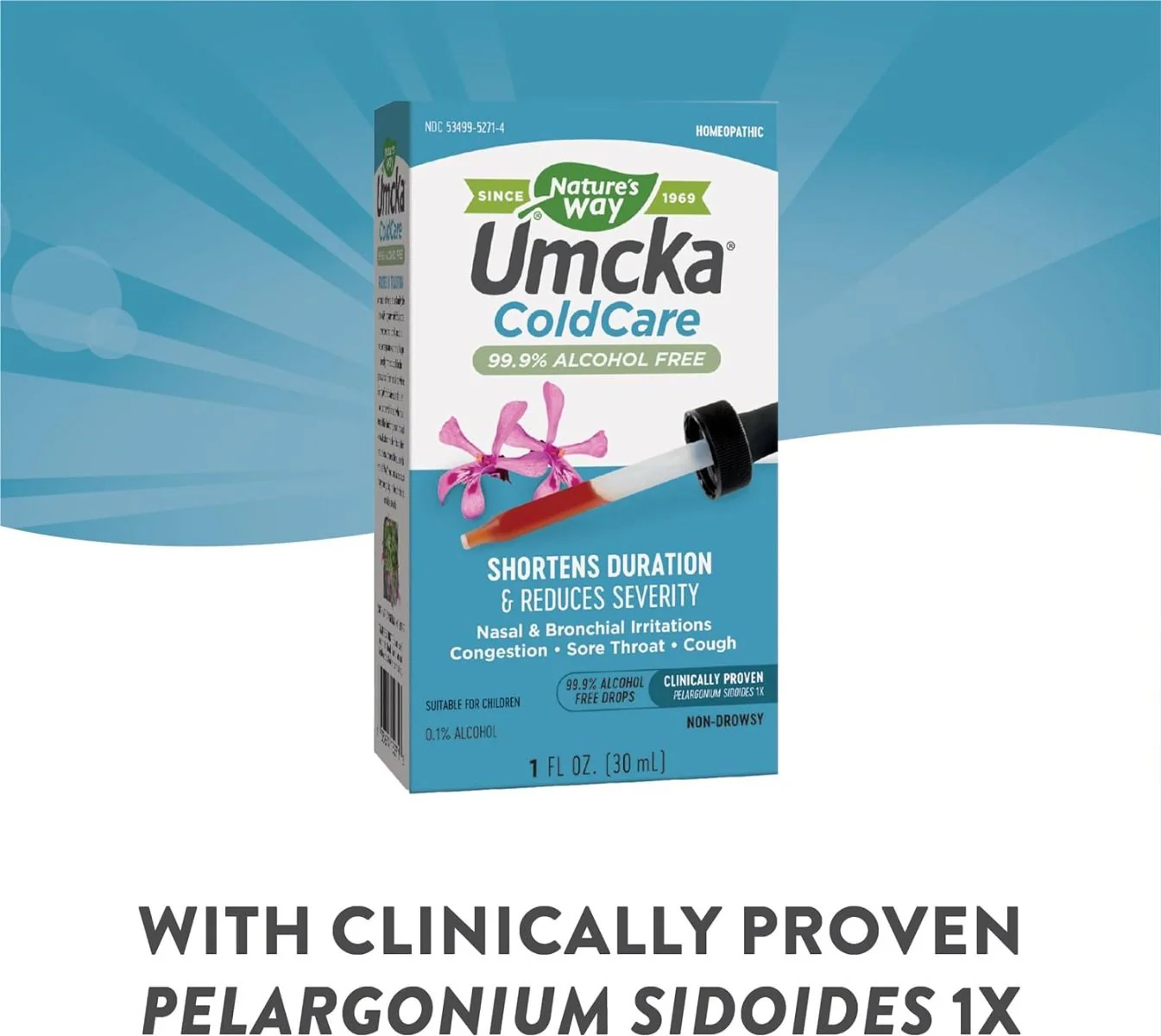 Umcka Coldcare Alcohol-free Drops 1 fl oz (30 mL)Drops - Image 8