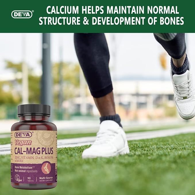 Vegan Cal-Mag Plus 90 Tablets - Image 2