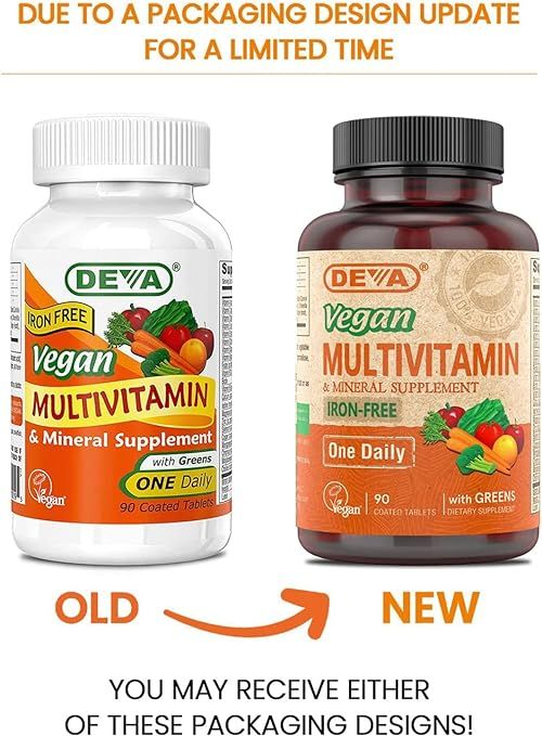 Vegan Multivitamin & Mineral One Daily Iron Free 90 Tablets - Image 5