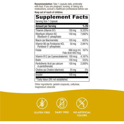 Vitamin B-100 Complex Capsules - Image 6