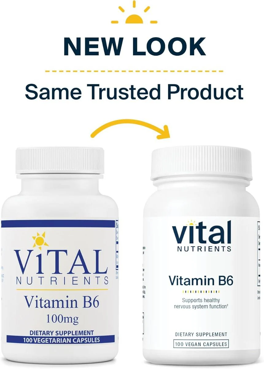 Vitamin B6 100 MG 100 Capsules - Image 6