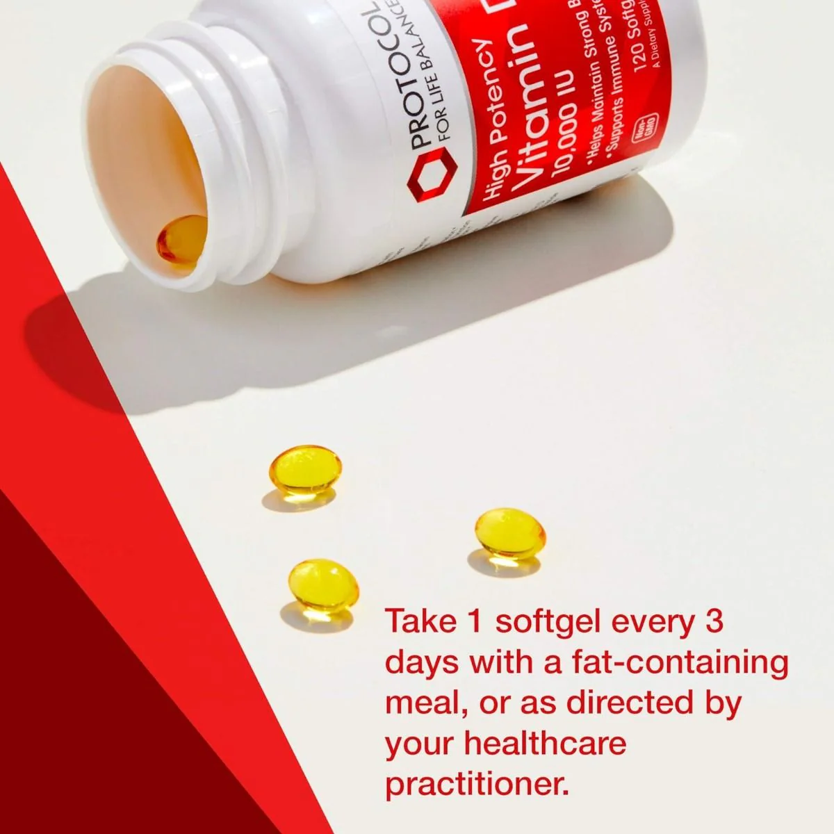 Vitamin D3 10000 IU 120 Softgels - Image 4
