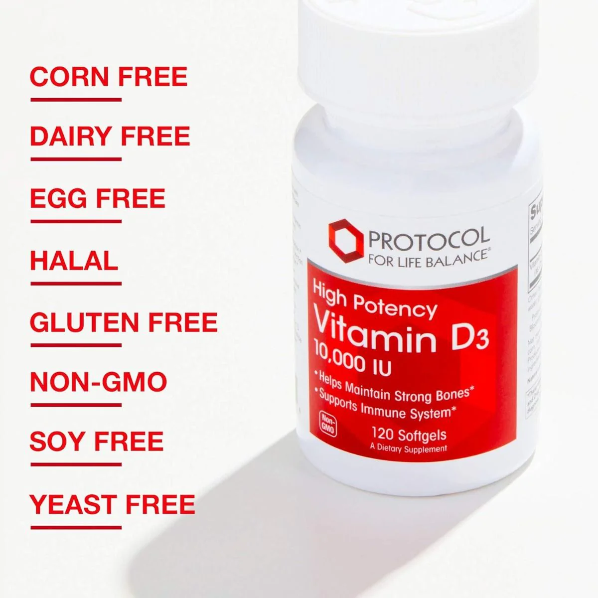 Vitamin D3 10000 IU 120 Softgels - Image 6