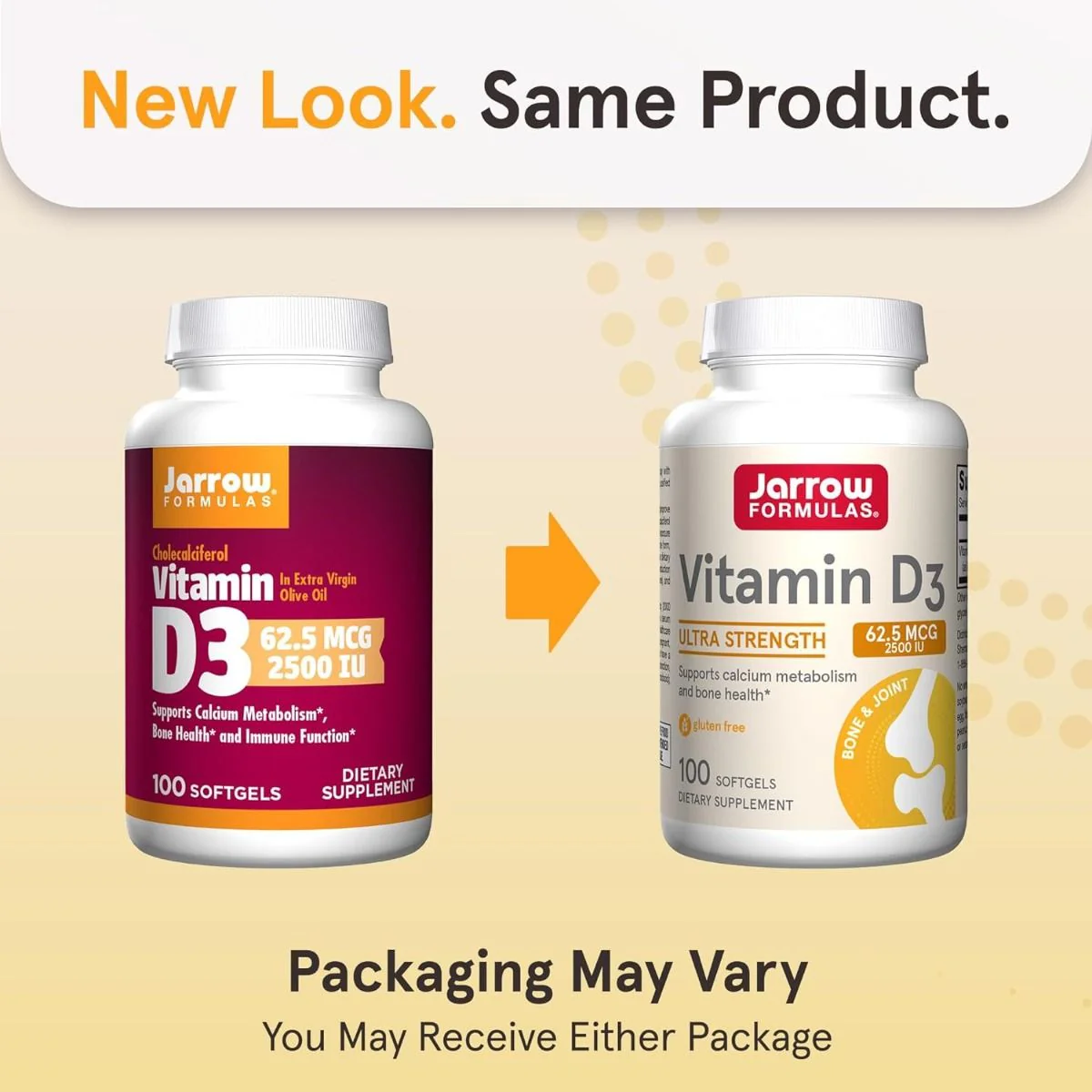Vitamin D3 2500 IU 100 Softgels - Image 10