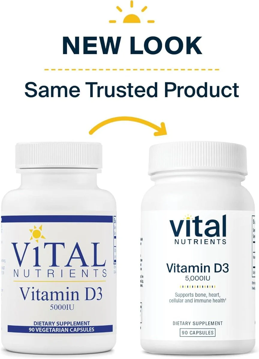 Vitamin D3 5000 IU 90 Veggie Caps - Image 6