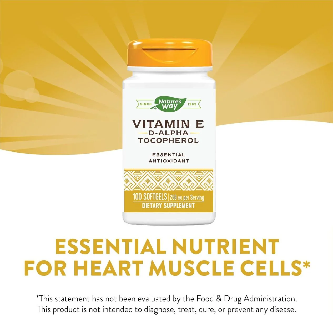 Vitamin E 400 IU 100Softgels - Image 2