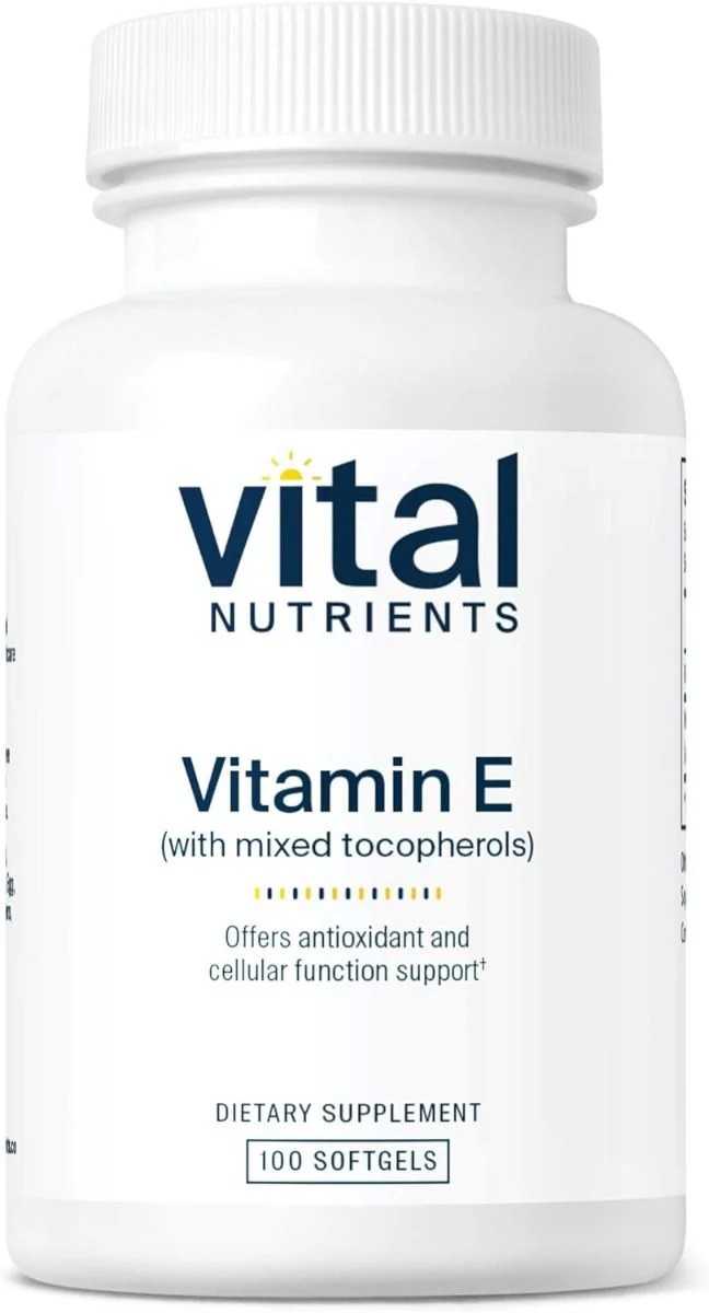 Vitamin E With Mixed Tocopherols 400 IU 100 Capsules