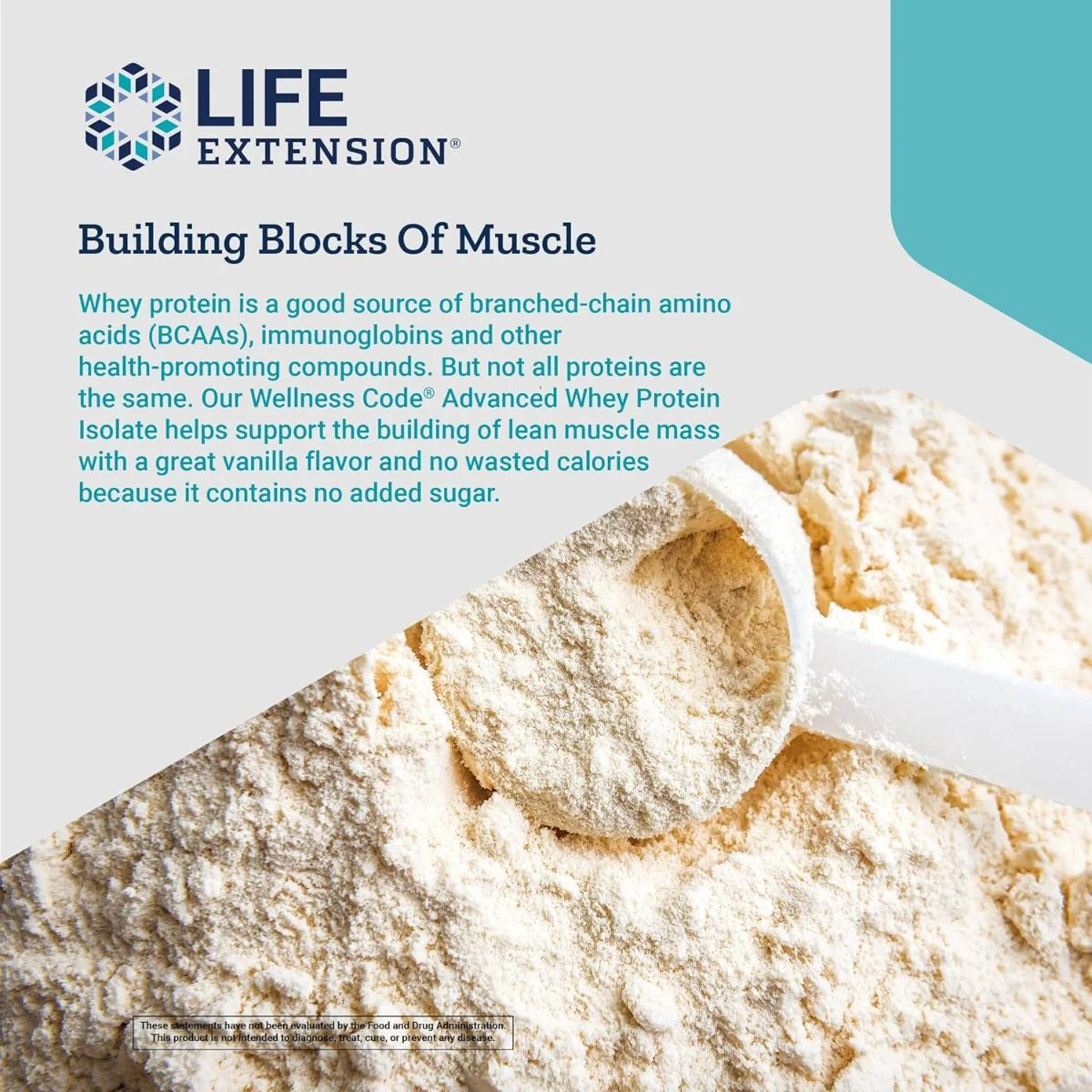 Wellness Code Whey Protein Isolate 0.89 Lb Or 14.22 Oz (403 G) Powder Natural Vanilla - Image 7