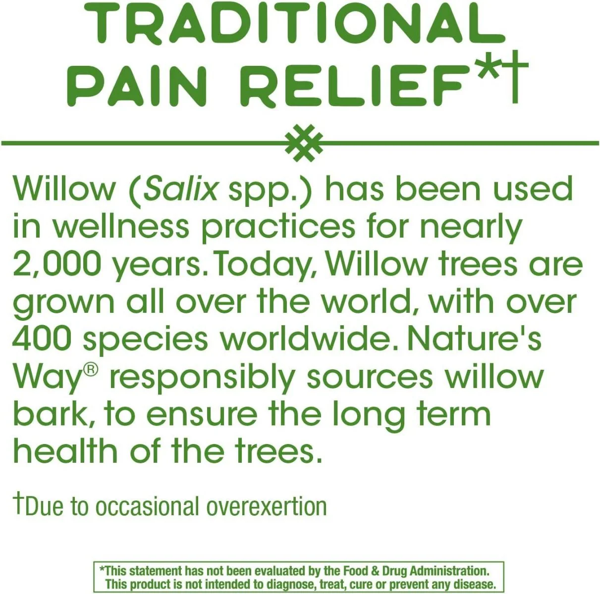 White Willow Bark 100 Capsules - Image 3